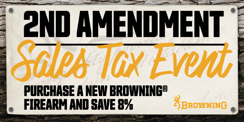 2nd Amendment Sales Tax Event